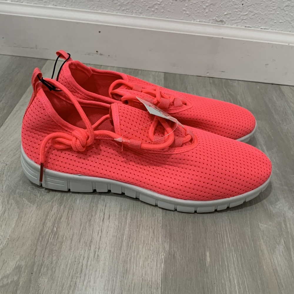Sole Mates Women Shoes‎ Size 6 Pink Lightweight Atheltic Lace Up Mesh